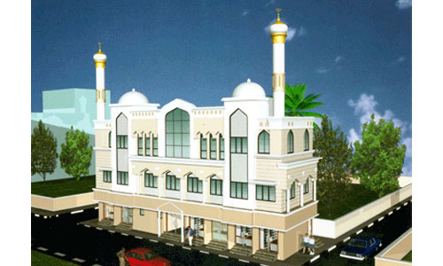 Masjid at  Ibrahimjee Street, Chennai.